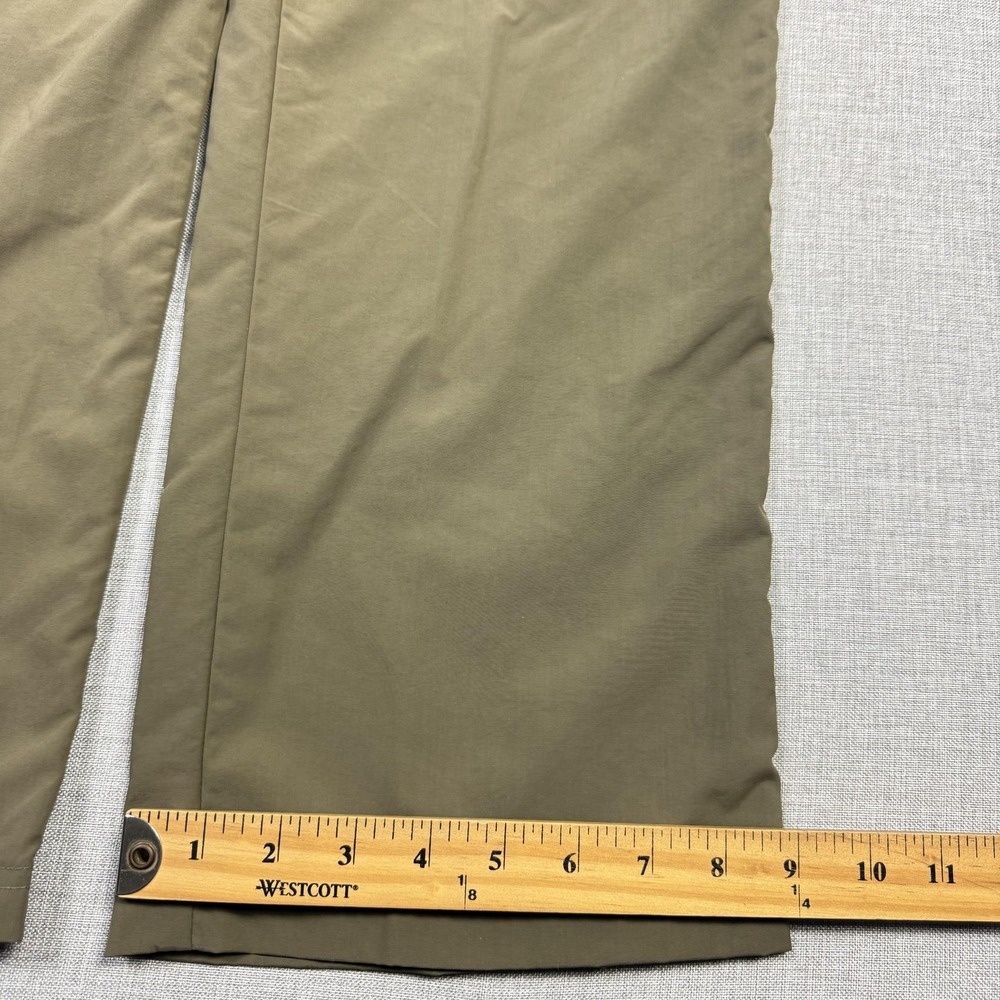 SCOTTeVEST Pants Mens‎ 36x34 Green Chino TEC Travel Nylon Polyester Pockets - Picture 5 of 12